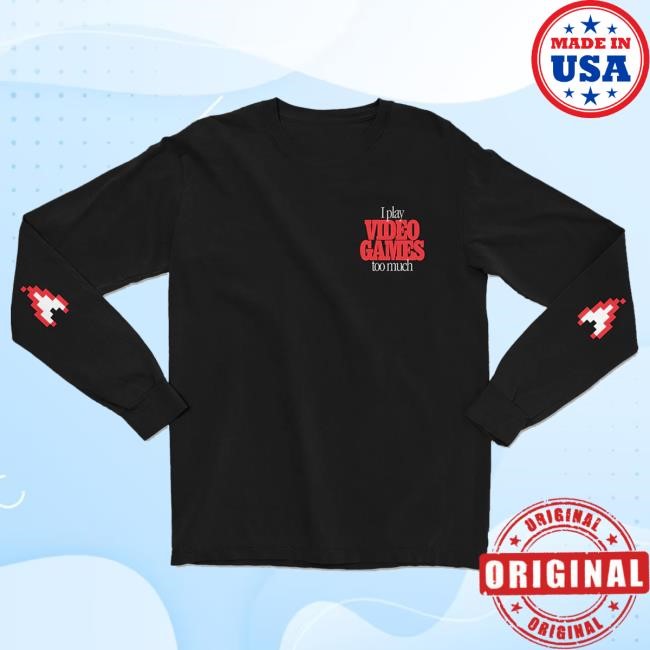 Technoblade Merch Hot Elbows Long Sleeve Tee (Black) Tee
