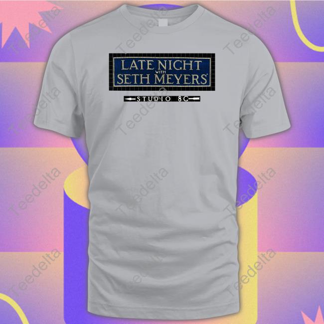 Late Night With Seth Meyers Subway Shirt