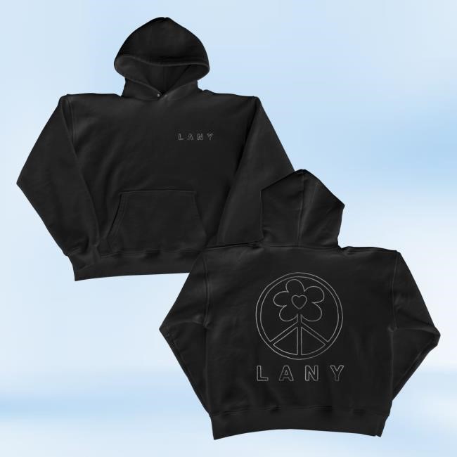 Official Lany Store Lany Peace Flower Shirts