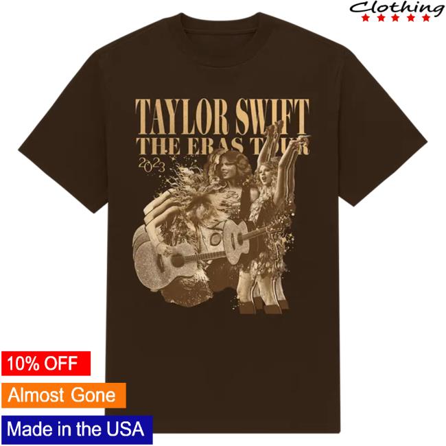 Official Spotify Merch Store Taylor Swift The Eras Tour Fearless (Taylor's Version) Album T-Shirt TaylorSwift Shop