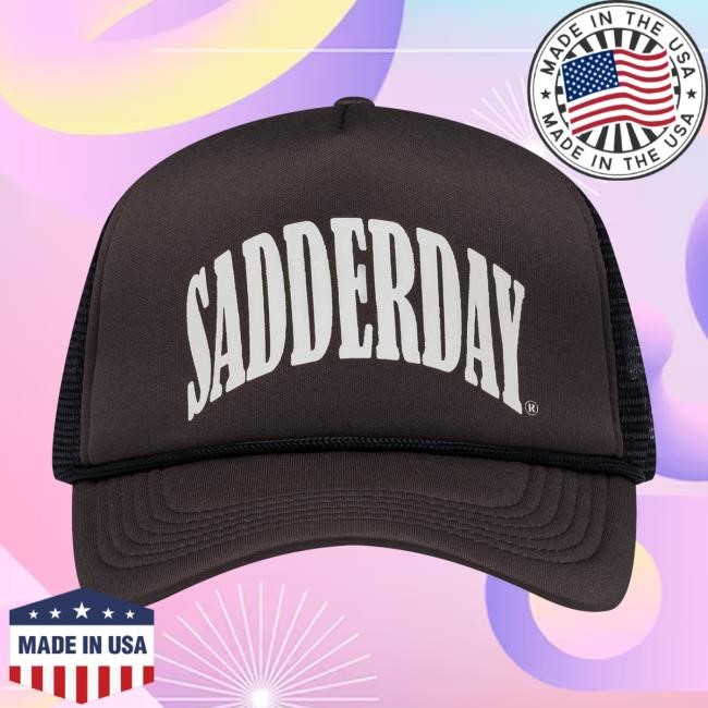 Trending Sadderday Merch Store Arc Trucker Coal hat