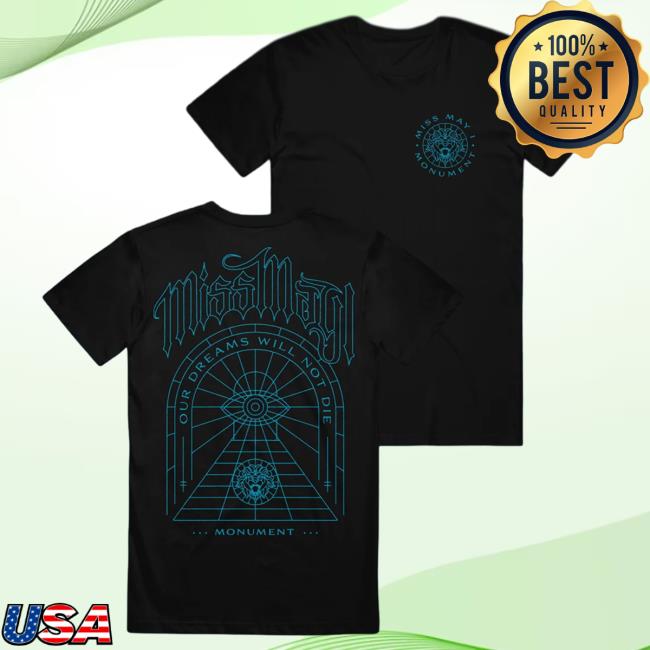 Official Merch Now Now Miss May I Esoteric Black Top Shirt MerchNow