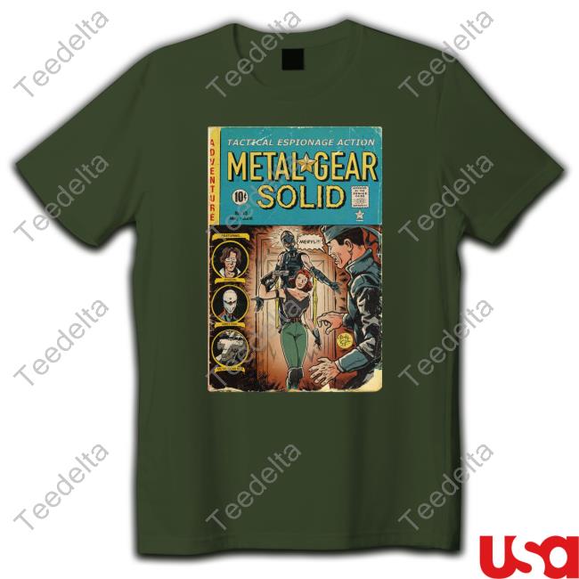 David Hayter Tactical Espionage Action Metal Gear Solid Poster Shirt