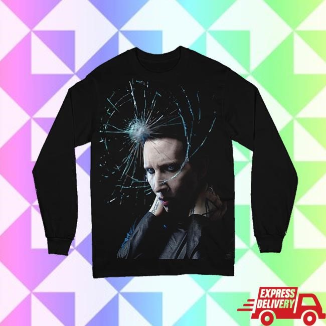 Marilyn Manson Merch Store Shattered Tee Shirt