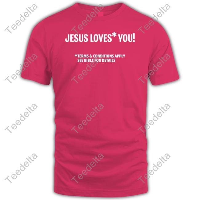 Satan Jesus Loves You Terms And Conditions Apply See Bible For Details Tank Top