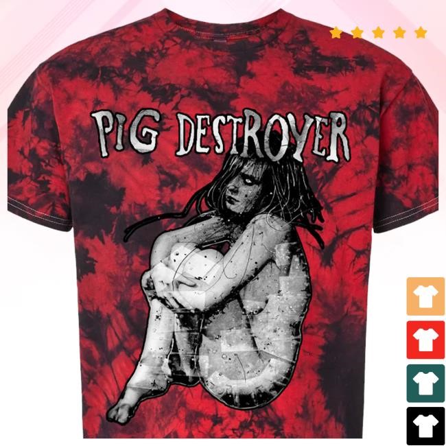 Nightshift Merch Pig Destroyer Terrifyer Tie-Dye Shirts