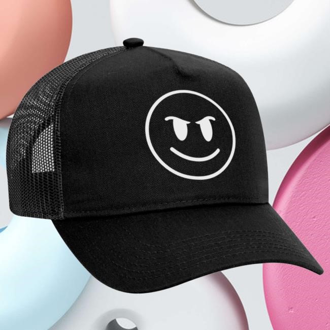 Trending Zayde Wolf Merch Rumble Smiley Face headwear