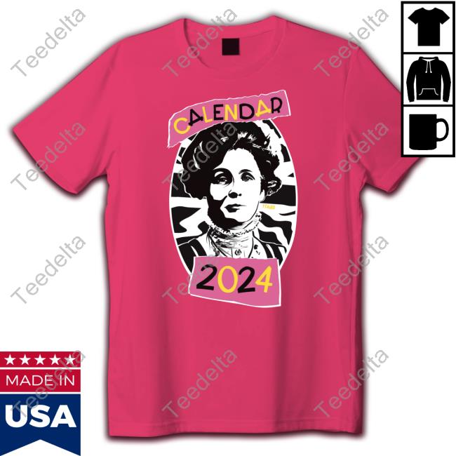 The Famous Artist Birdy Rose Calendar 2024 Long Sleeve T Shirt
