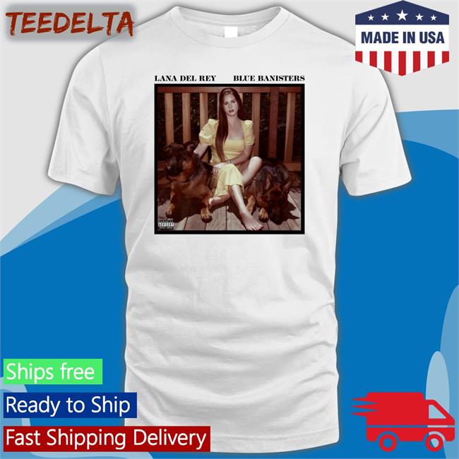 Lana Del Rey Blue Banisters Tee Shirt