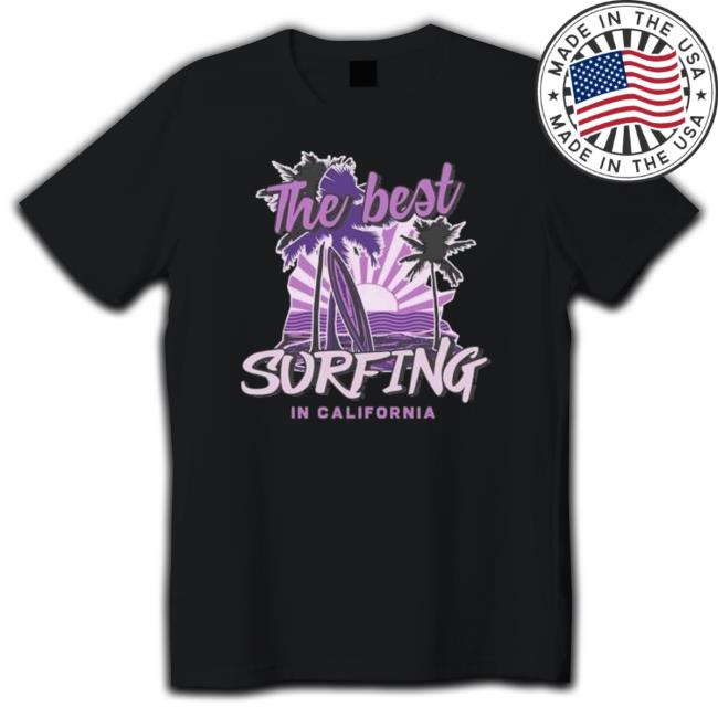 The Best Surfing In California Beach Summer 2023 Crewneck Sweatshirt