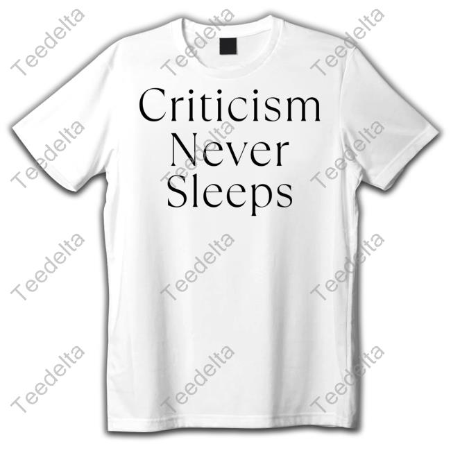 Brandon Blgtylr Criticism Never Sleeps Long Sleeve T Shirt