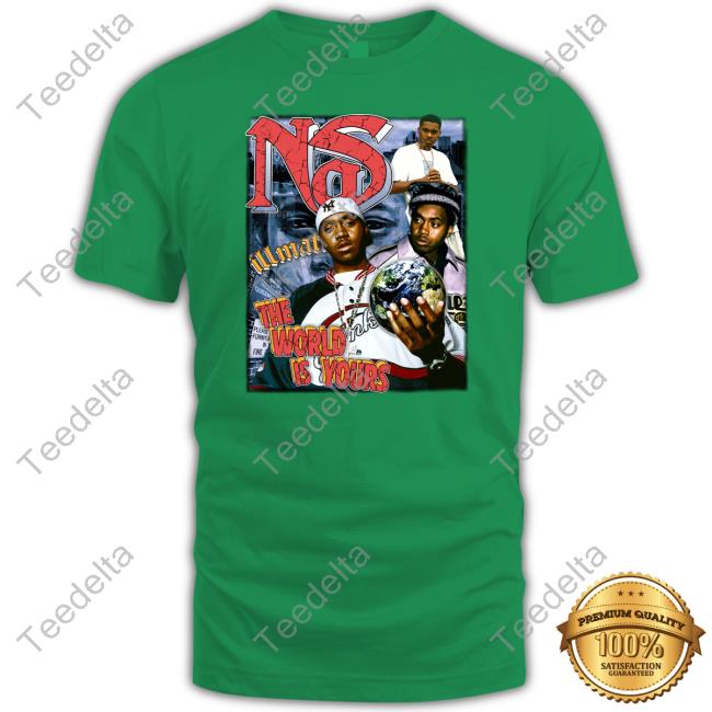 Nas Vs Jay-Z Illmatic The World Is Yours Long Sleeve T Shirt New York Basketball