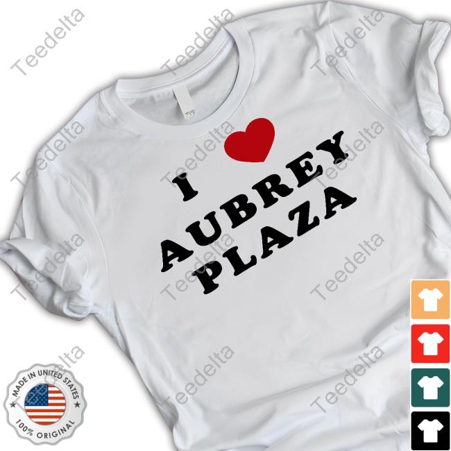 I Heart Aubrey Plaza Long Sleeve T Shirt