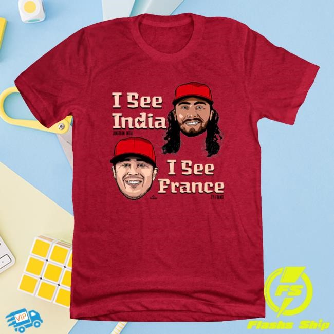 Cincyshirts Merch I See India I See France Hooded Sweatshirt