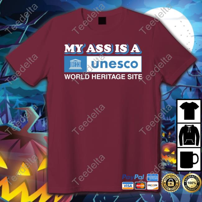 Thegoodshirts Store My Ass Is A World Heritage Site Baby Hooded Sweatshirt