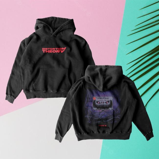 Tape B Store Merch Shop Distortion Theory Hoodie Sweatshirt