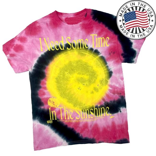 Official Fsgprints Merch Store Sunshine Tye Dye Crewneck Sweatshirt