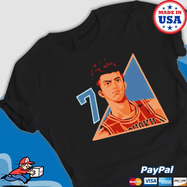 Number 7 Slam Dunk Retro Vintage Hoodie