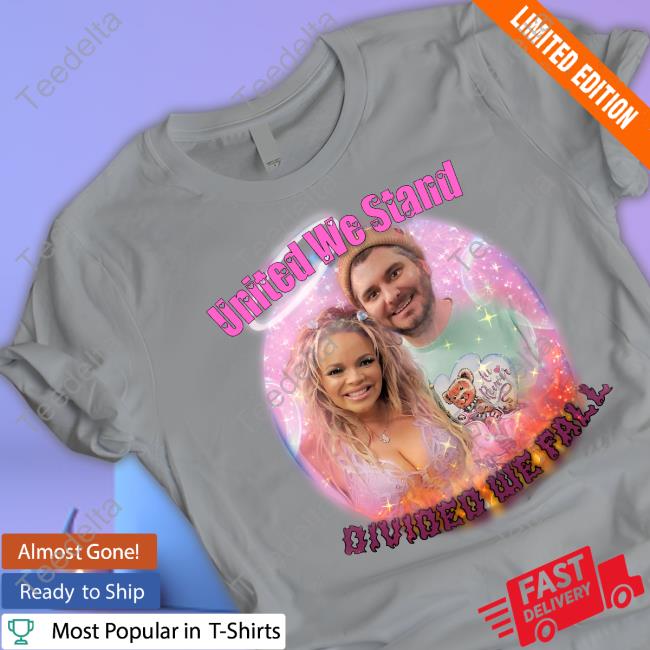 Official United We Stand Divided We Fall Selena Gomez And Hailey Bieber Hoodie