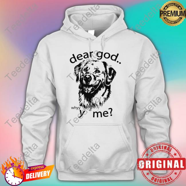 Weird Thrift Store Shirts Dear God Whyyy Me Hoodie Thegoodshirts