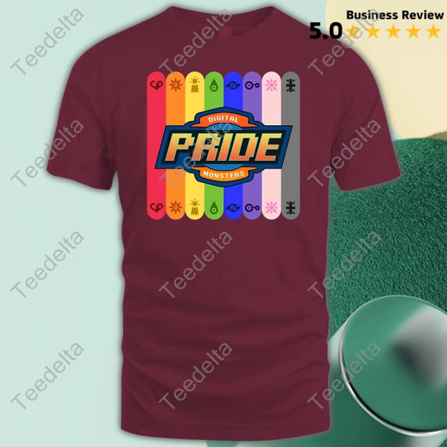Digital Pride Monsters Long Sleeve Tee Shirt
