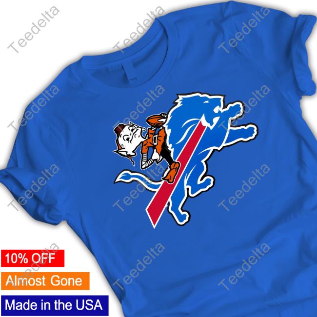 Bills Brown-Lions Long Sleeve Bills Brown-Lions Shirt