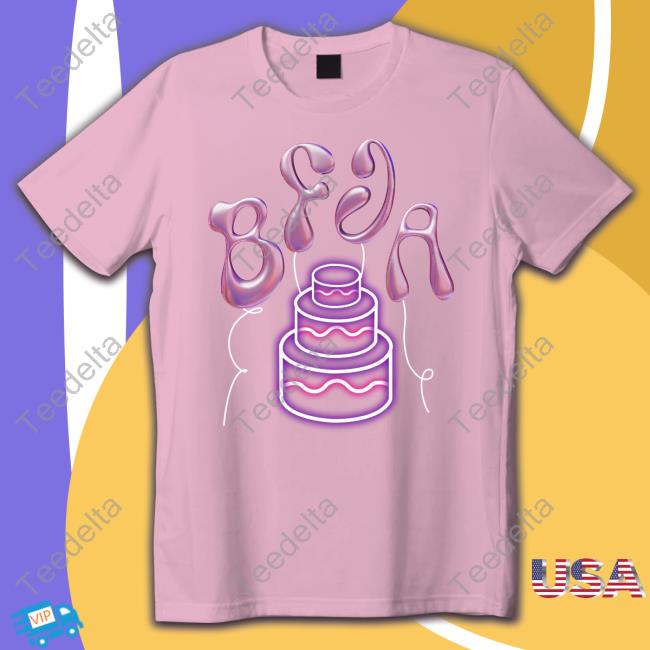 Shop Bfja Bfja Birthday Party Cake T Shirt