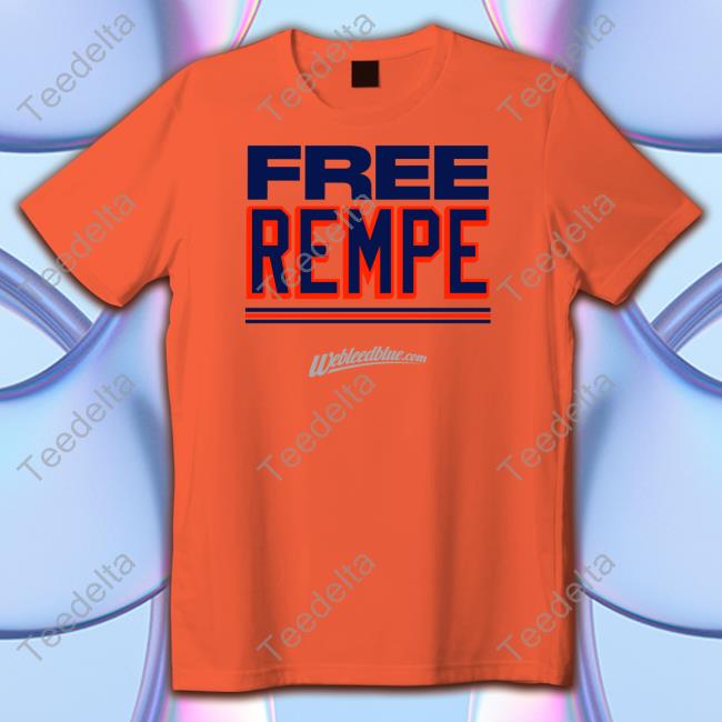 Official Webleedblue Free Rempe Hooded Sweatshirt