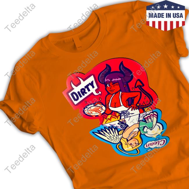 Clean & Dirty Dishwasher Magnet Tee Shirt