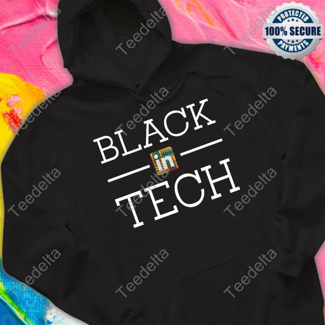Jelanah Black In Tech Tee Shirt