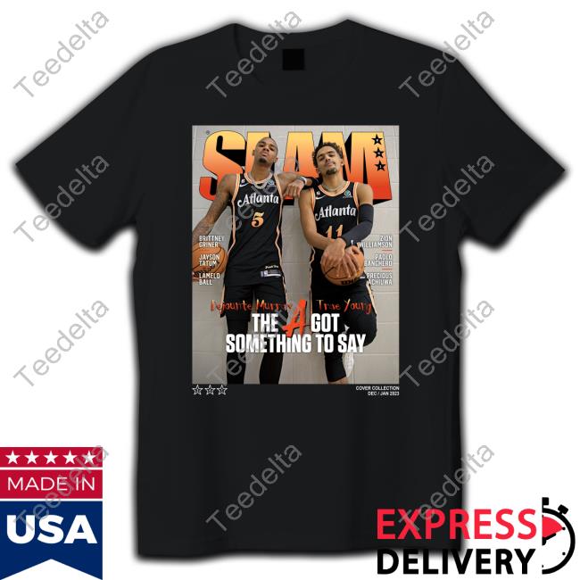 Slam Cover Trae Young Dejounte Murray Shirts