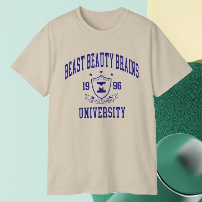 Ilona Maher Merch Beast Beauty Brains University Sweatshirt