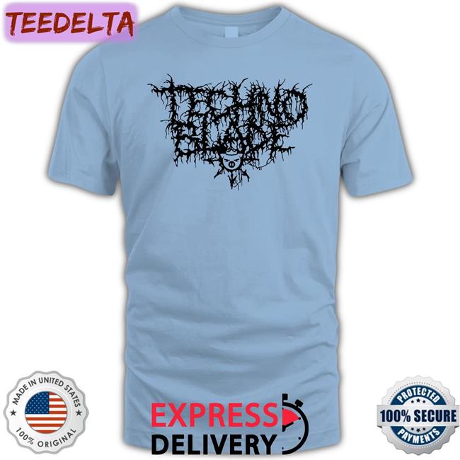 Technoblade Metal Font Tee