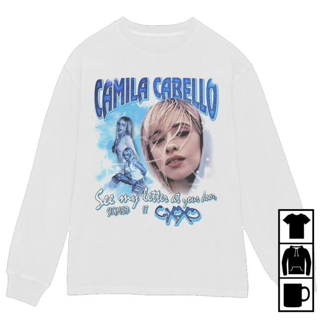 Camila Cabello Merch Signed It C,Xoxo Long Sleeve Funny Shirt