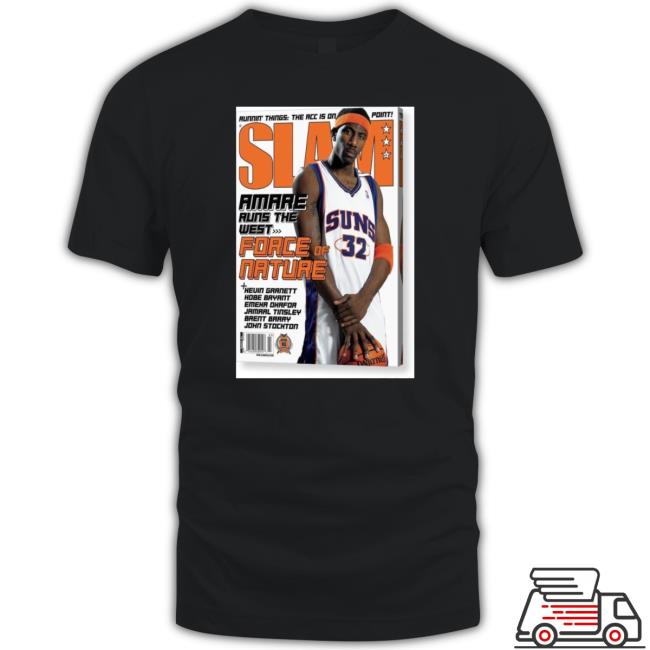 Official Slam Amare Runs The West Force Of Nature New Shirt
