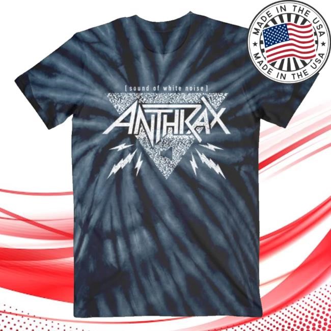 Official Anthrax Merch Sound Of White Noise Spiral T-Shirt