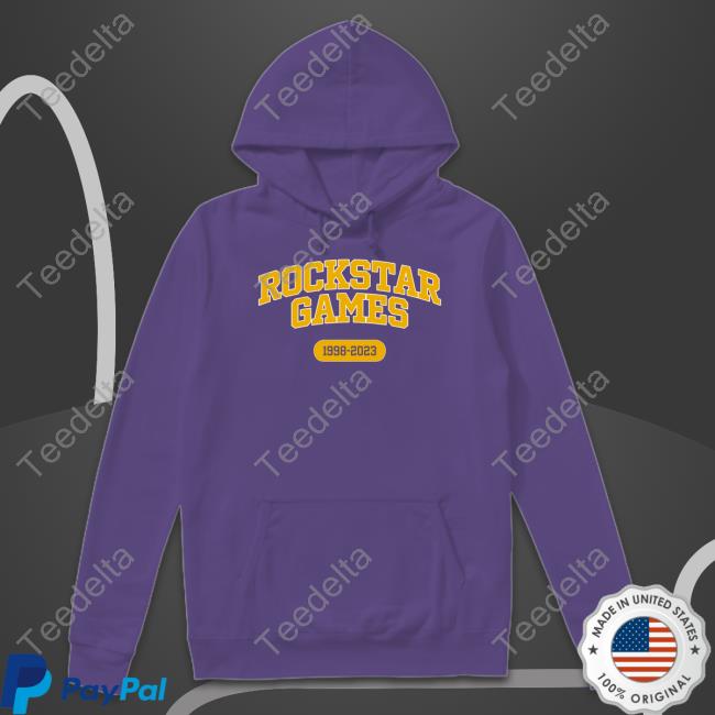 Floorball Rockstar Games 1998 2023 Shirt Rockstar Games 1998 2023 Official Shirt