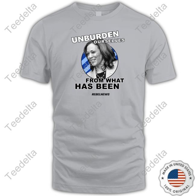 Rebel News Usa Unburden Ourselves From Kamala Harris Hoodie