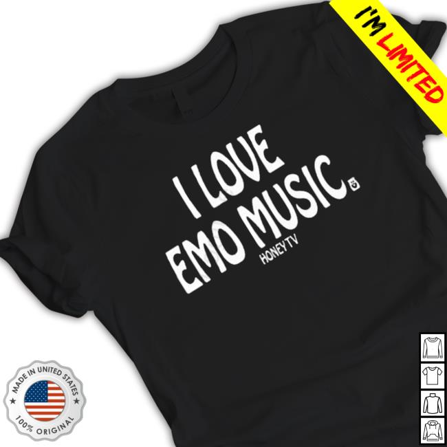 Official I Love Emo Music Iwantmyhoney shirt, hoodie, tank top, sweater and long sleeve t-shirt