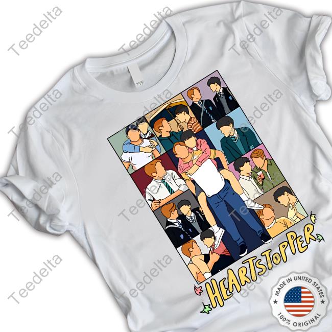 Brookprime Merch Nick And Charlie Heartstopper Art Eras Tour Hoodie Ver3