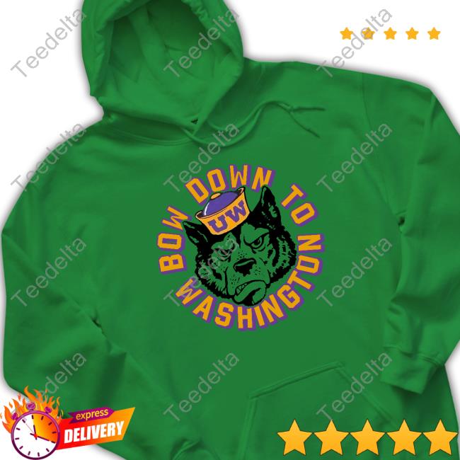 Washington Huskies Bow Down Long Sleeve