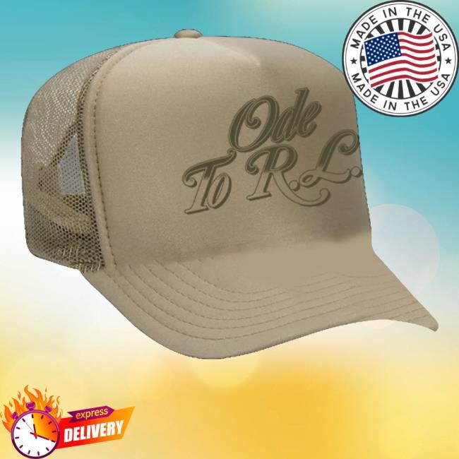 Official G. Love Merch Shop Store Ode To R.L. Trucker Hat