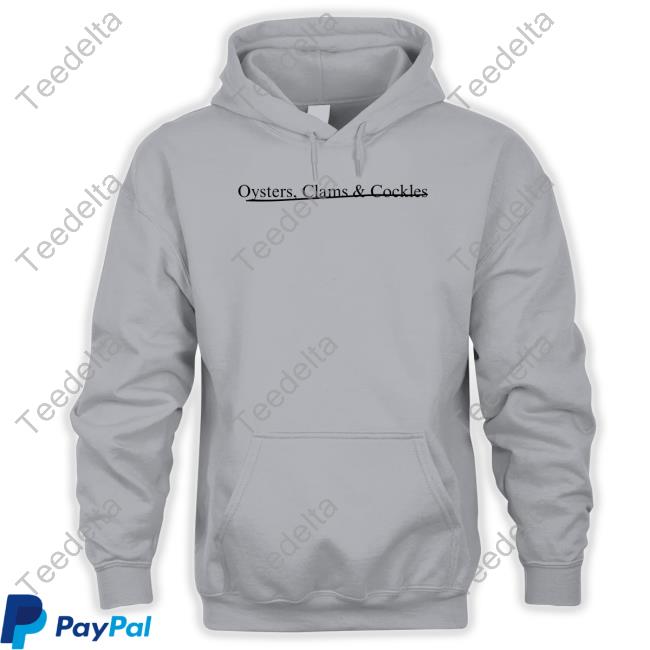 Underline Or Cross Out Tee Shirt Oyster Clams And Cockles Long Sleeve Tee