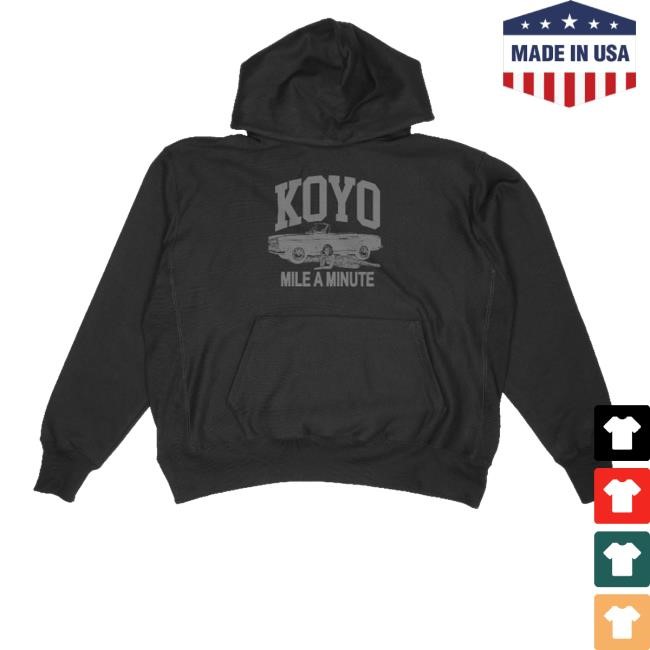 Koyolihc Merch Mile A Minute Long Sleeve Shirt