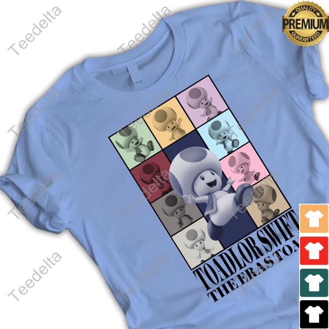 Toadlor Swift The Eras Toad T-Shirt