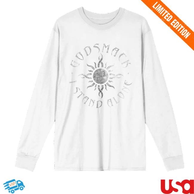 Godsmack Merch Store Shop I Stand Alone Sun T-Shirt, Hoodie, Tank Top, Sweater And Long Sleeve T-Shirt Godsmack Merch Store Shop I Stand Alone Sun Shirt