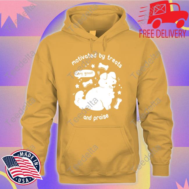 Crowlines Motivated By Treats And Praise Long Sleeve Tee Official Motivated By Treats Shirt