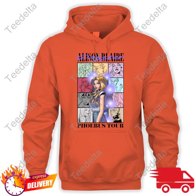 Alison Blaire Dazzler Phoebus Tour Tee Shirts