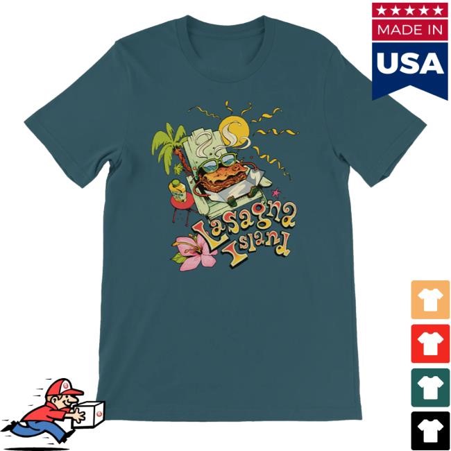 Tryguys Lasagnaisland Of The Month, Mar '25 Zip Up Hooded Sweatshirt