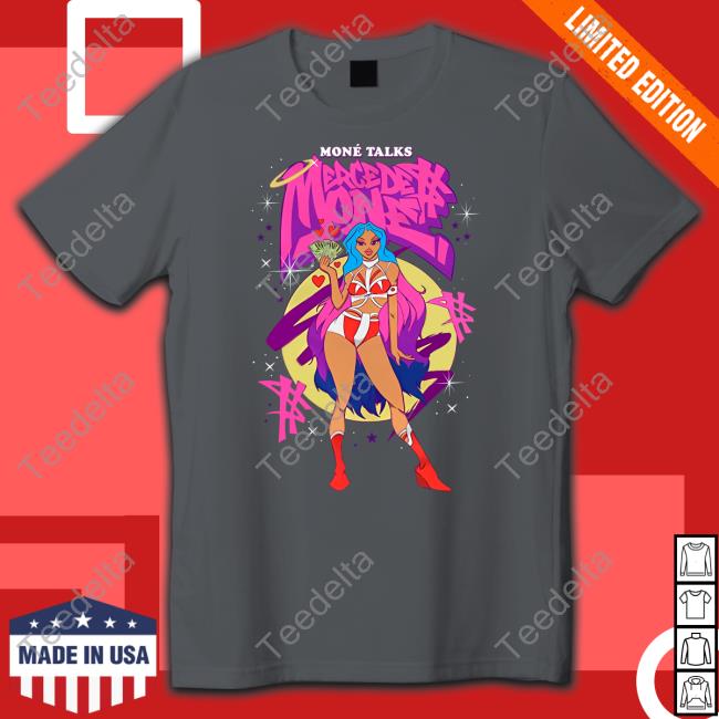 Pro Wrestling Tees Mercedes Moné - Moné Talks T Shirt